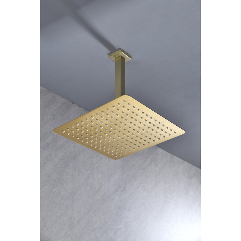 Rain Shower Head High Pressure Rainfall Showerhead Water Saving