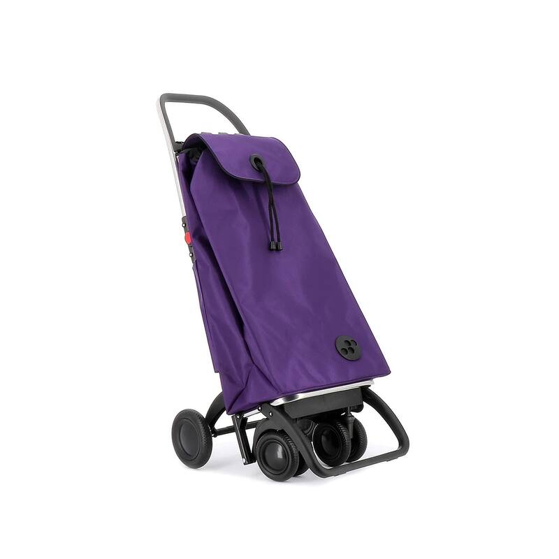 Rolser I-Max MF 4 Wheels 2 Swivelling Foldable Shopping Trolley - 41.34" H x 15.55" W x 12.8" D - More