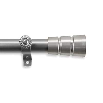 Tension Rod for Curtains, Window Curtain Rod, Adjustable Curtain Pole, Satin Nickel Finish, Home Decor - 84