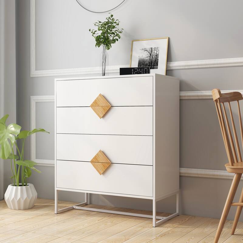 Solid Wood Special Shape Square Handle Design
