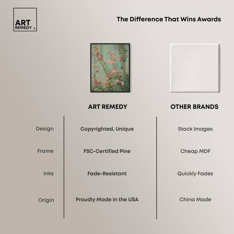 String of Colors II Canvas by Art Remedy