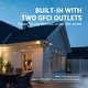 preview thumbnail 6 of 24, 30W Dual-Head LED Security Light with GFCI Outlets, Motion Sensor & Dusk to Dawn Floodlight