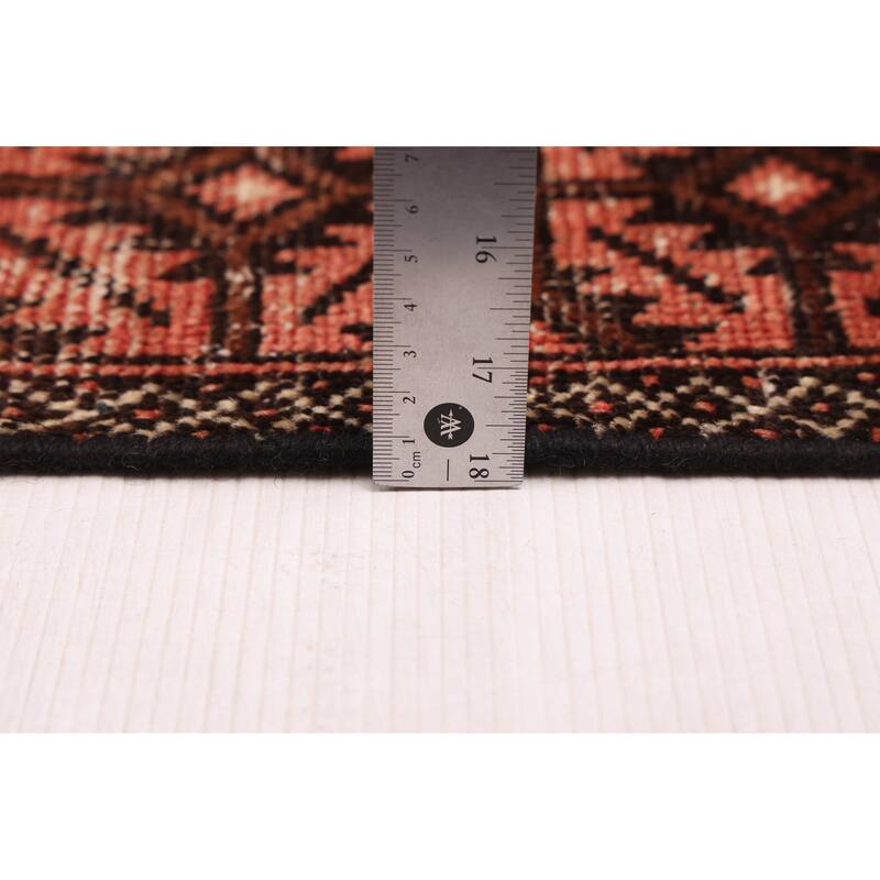 ECARPETGALLERY Hand-knotted Baluch Light Brown Wool Rug - 3'11 x 7'3