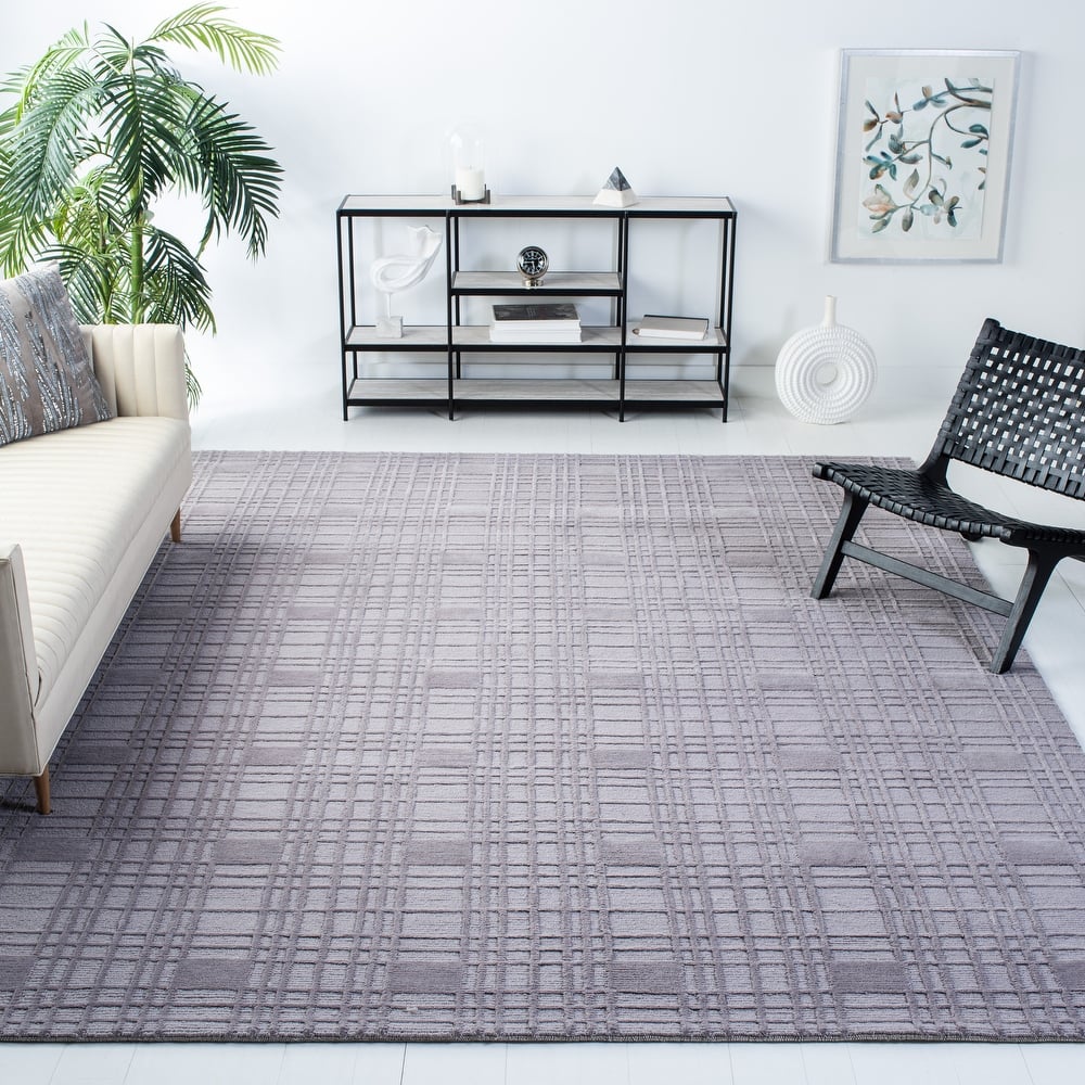 SAFAVIEH Couture Hand-knotted Tibetan Diodora Modern Wool Rug