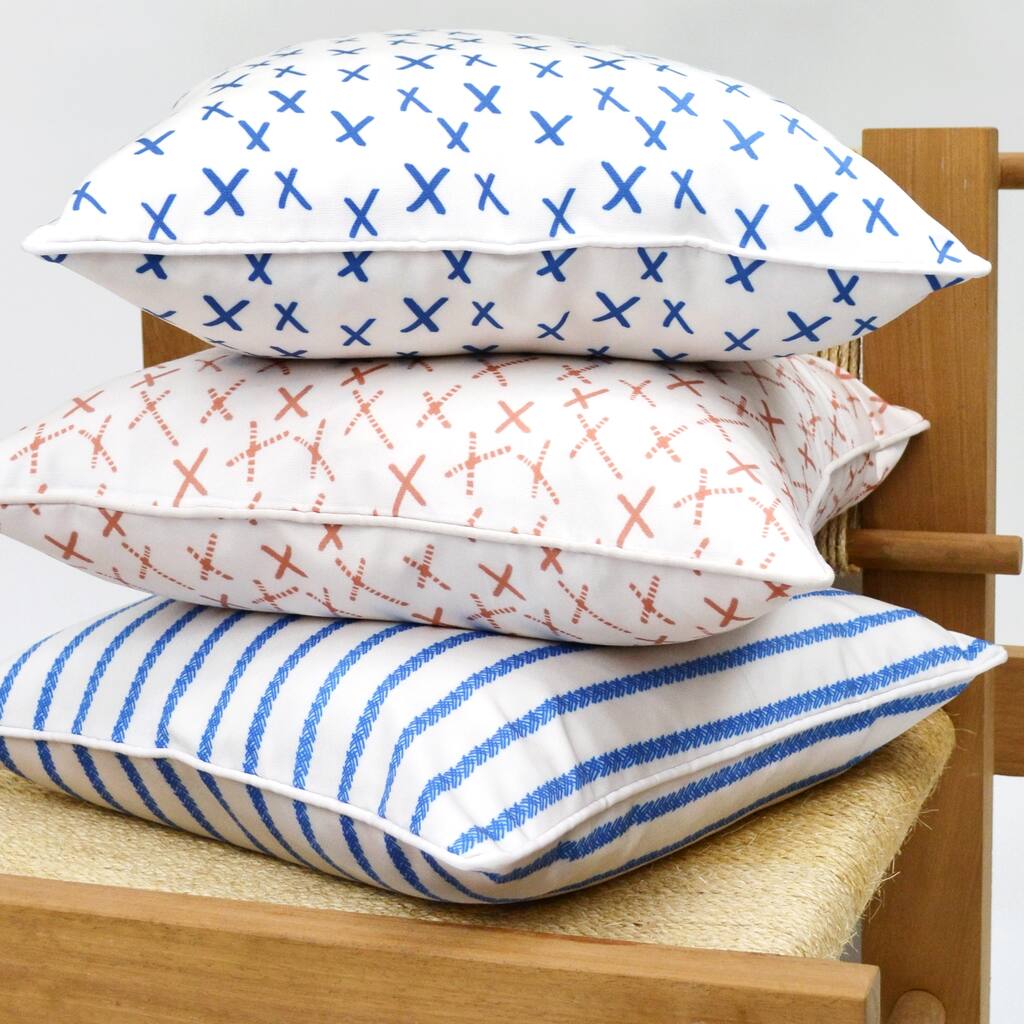 Jiti Outdoor Custom Printed XO Decorative Patterned Throw Pillows