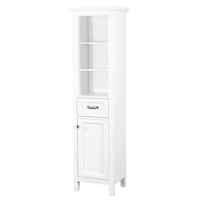 Miseno Tatianna 19" x 70" Poplar Wood Free Standing Bathroom Linen
