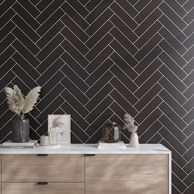 Apollo tile 3" x 12" Colorway Matte Ash Gray Glass Tile (5 sq ft/case) - 20 Pack