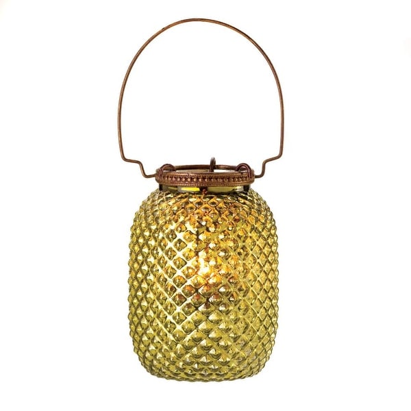 Creative Green Diamond Candle Lantern