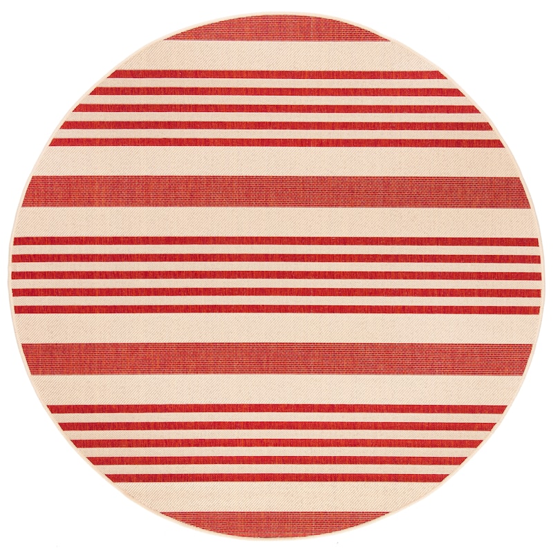 SAFAVIEH Beach House Mecbure Indoor/ Outdoor Waterproof Patio Backyard Rug