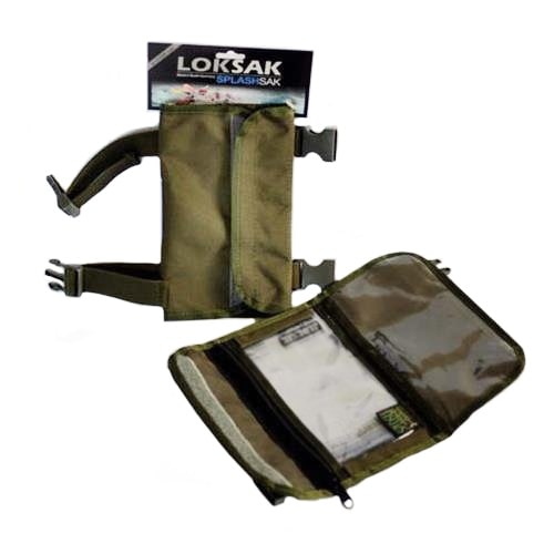 Loksak Military Tan Arm Pak with Two 4.5"x7" Pouches