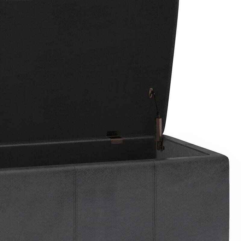 WYNDENHALL Stanford Upholstered Storage Ottoman