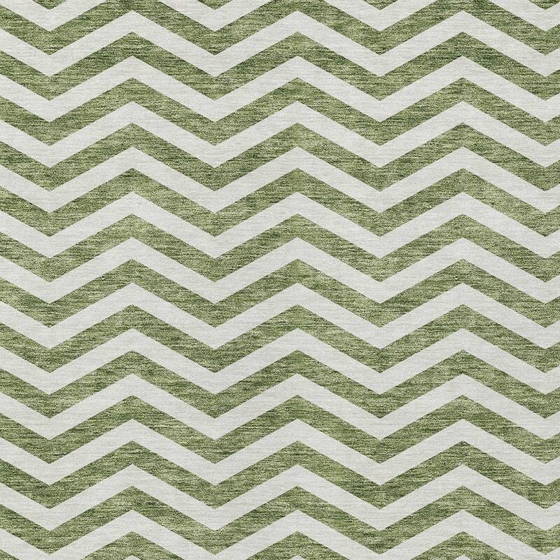 HomeRoots Chevron Transitional Rectangle Outdoor Rug