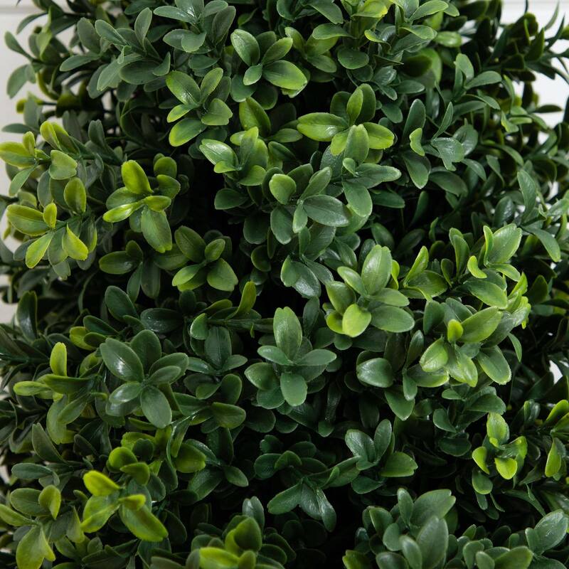 Boxwood Artificial Plants with Stakes - 2.5' - Green - Set of 2