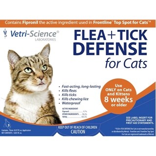 Top Product Reviews For Vetri Science Flea Tick Defense For Cats