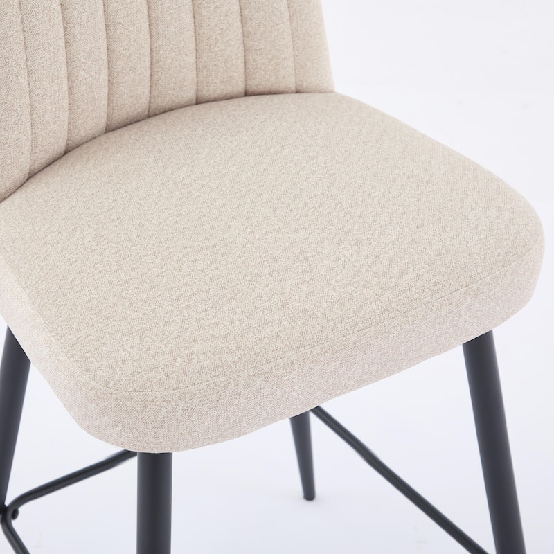 Bar Chair For Bedroom, Dining Room,Design Is Simple, The Cushion Is Comfortable,