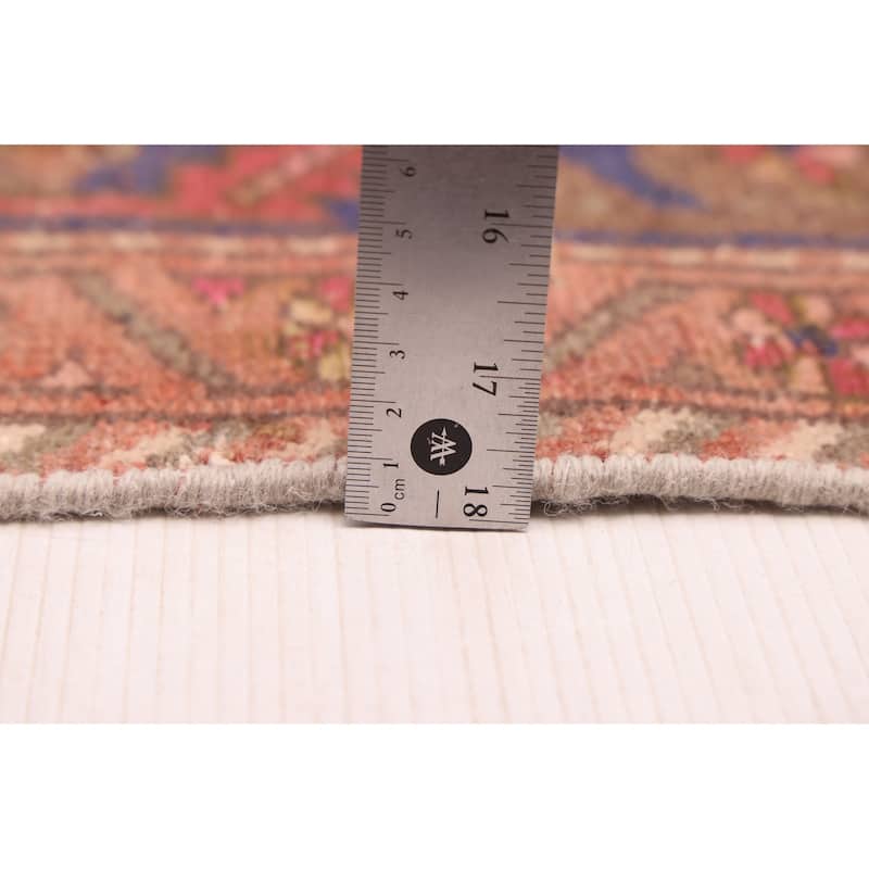 ECARPETGALLERY Hand-knotted Antalya Vintage Black, Copper Wool Rug - 4'2 x 8'5