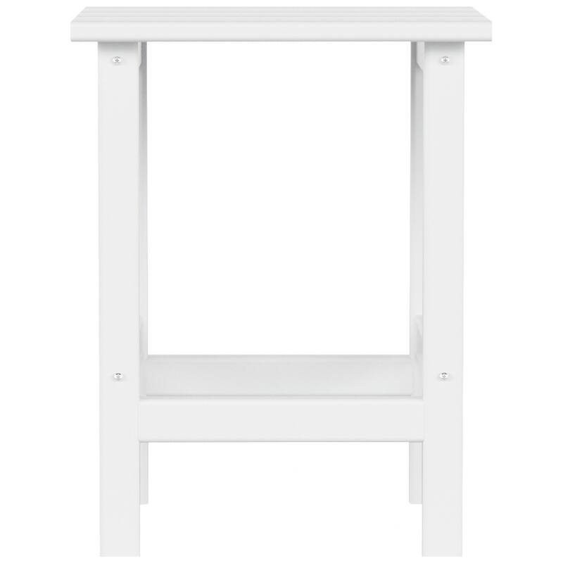 POLYTRENDS Laguna All Weather Poly Outdoor Side Table