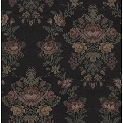 NextWall Hasset Tapestry Floral Peel and Stick Wallpaper - 20.5 in W x 18 ft. L