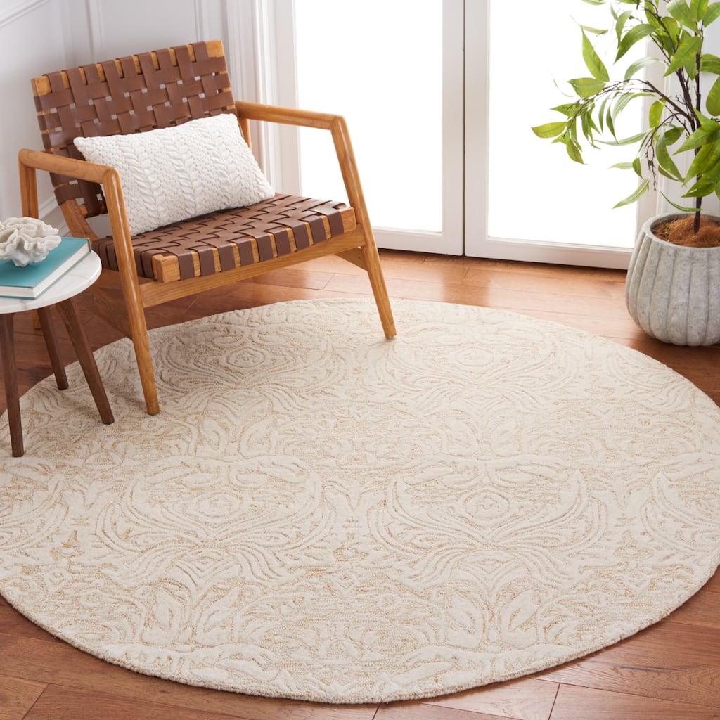 SAFAVIEH Handmade Metro Rakhee French Country Wool Rug