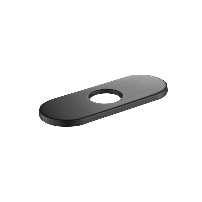 10 Inch Kitchen Faucet Hole Cover - Matte Black