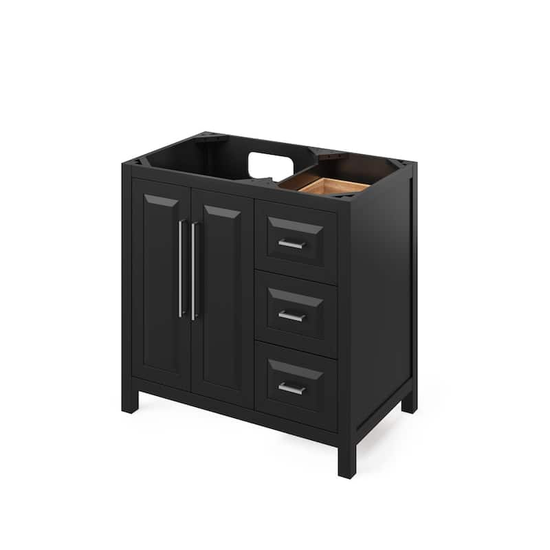 Jeffrey Alexander VN2CAD-36-NT Cade 36" Single Free Standing Vanity - Black
