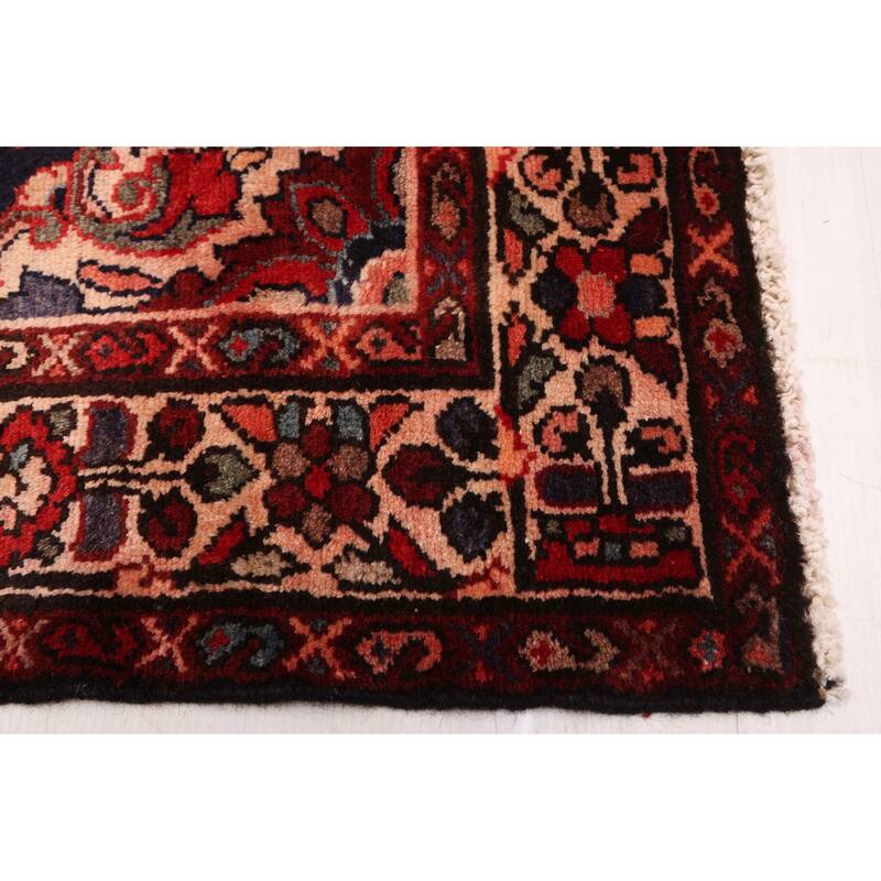 ECARPETGALLERY Hand-knotted Andelz Dark Navy Wool Rug - 3'4 x 16'6