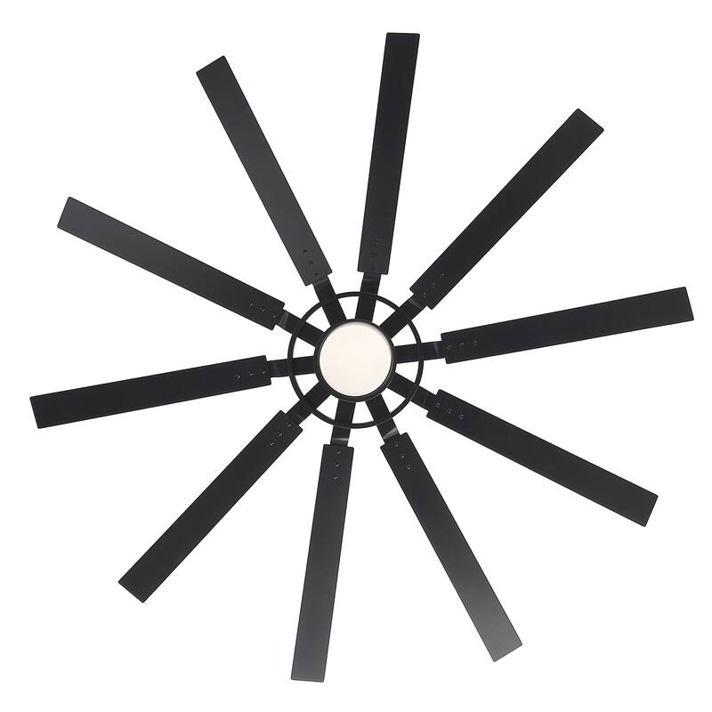 52/42/72/80-IN LED Ceiling Fan with Light Kit and Remote(5/10/12-Blade)