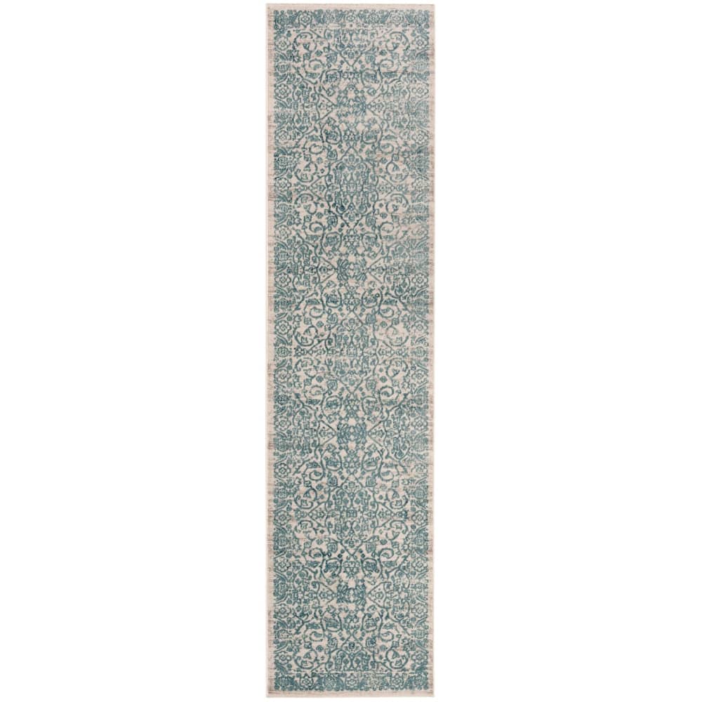 SAFAVIEH Princeton Biddie Vintage Distressed Boho Oriental Polyester Rug