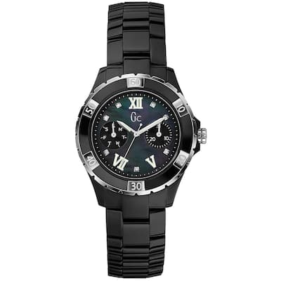 Guess Women's Sport Class Black MOP Dial Watch - X69106L2S - Black MOP - 6 (36)