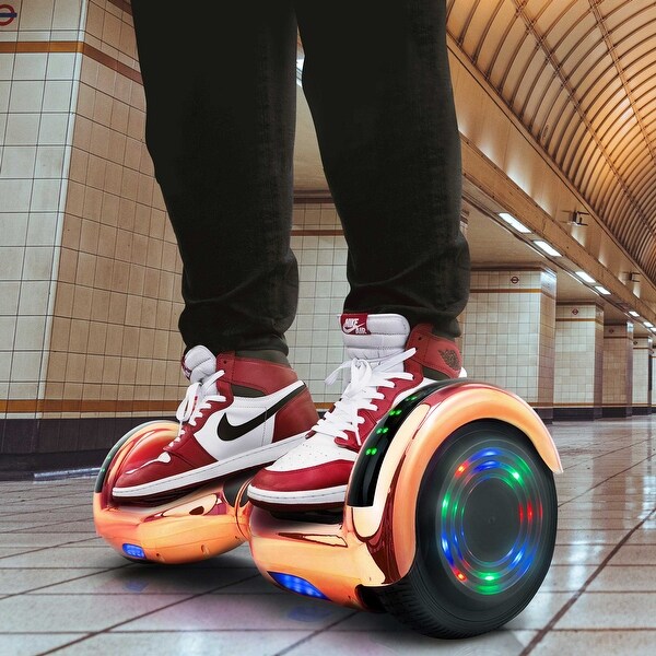 Hoverboard com sales led e bluetooth