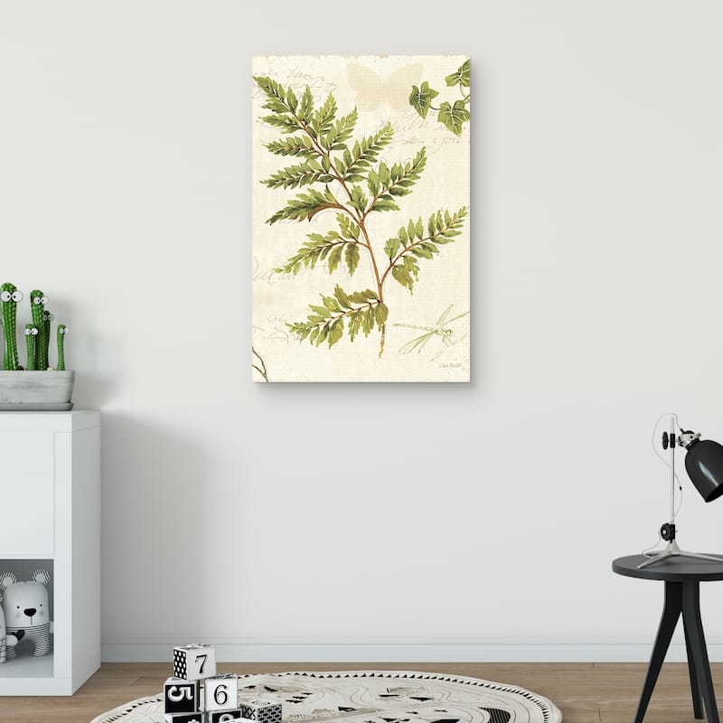 Ivies and Ferns I by Lisa Audit Canvas Art Print