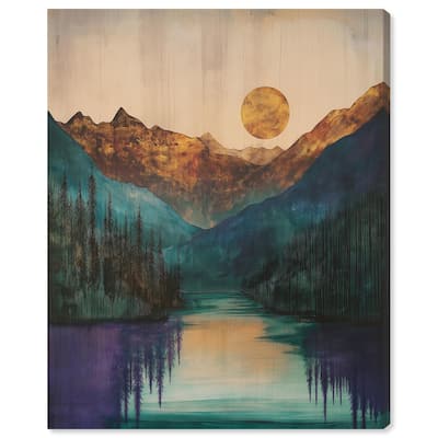 Secrets of the Lake Canvas by Art Remedy, Gallery Wrapped