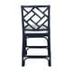 preview thumbnail 11 of 67, Natural Rattan Handmade Chippendale Cushioned Bar Stool by East at Main