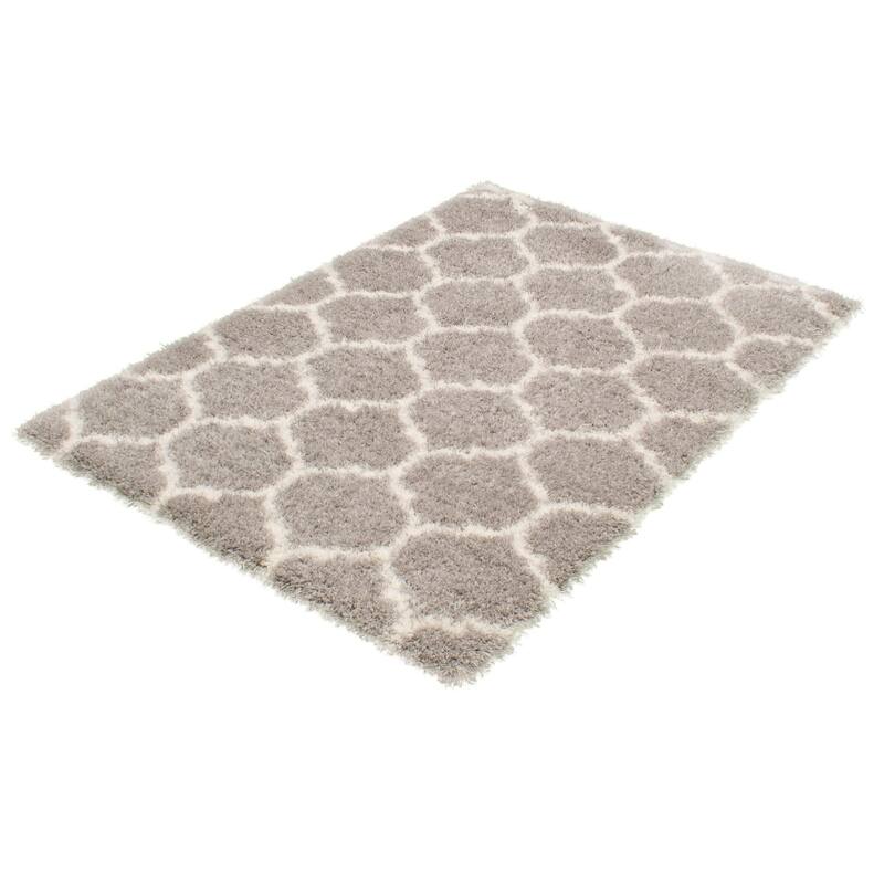 ECARPETGALLERY Agadir Trellis Moroccan Shag Rug