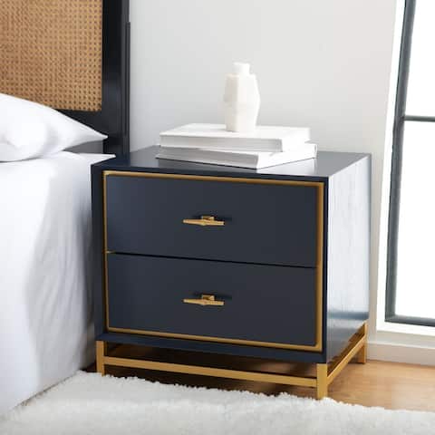 SAFAVIEH Fenno 2-Drawer Accent Table Nightstand