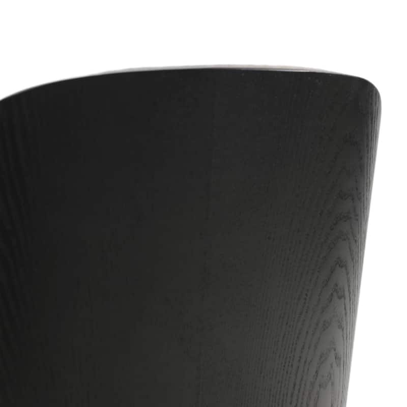 LeisureMod Tule Dining Chair with Upholstered Seat and White Steel Frame