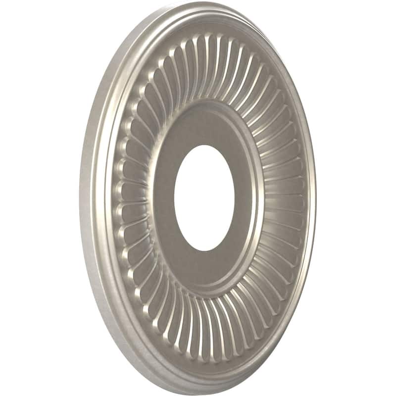 3 1/2" Inside Diameter - Berkshire Thermoformed PVC Ceiling Medallion