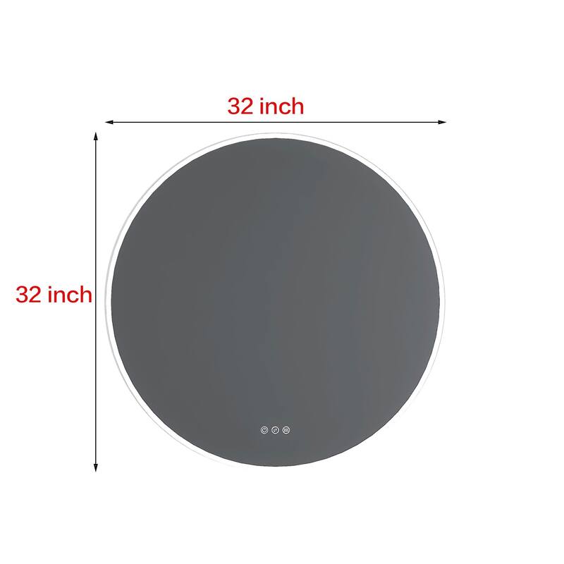 Bathroom LED High Brightness Makeup Mirror
