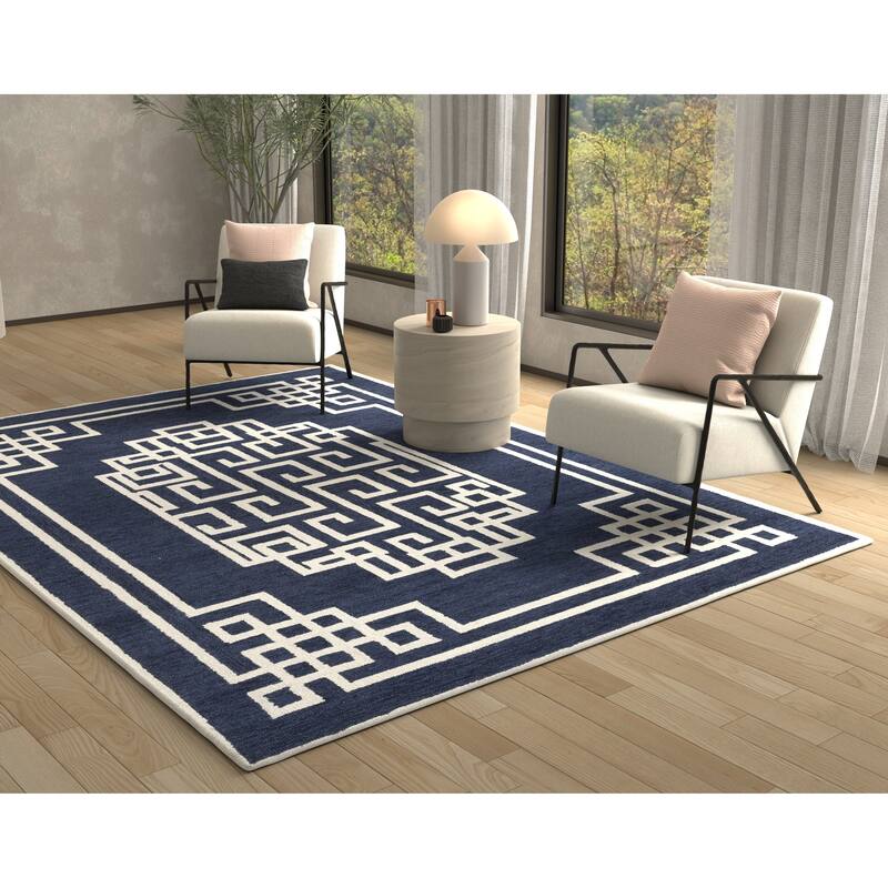 The Gray Barn Hand-tufted Wool Modern Oriental Area Rug