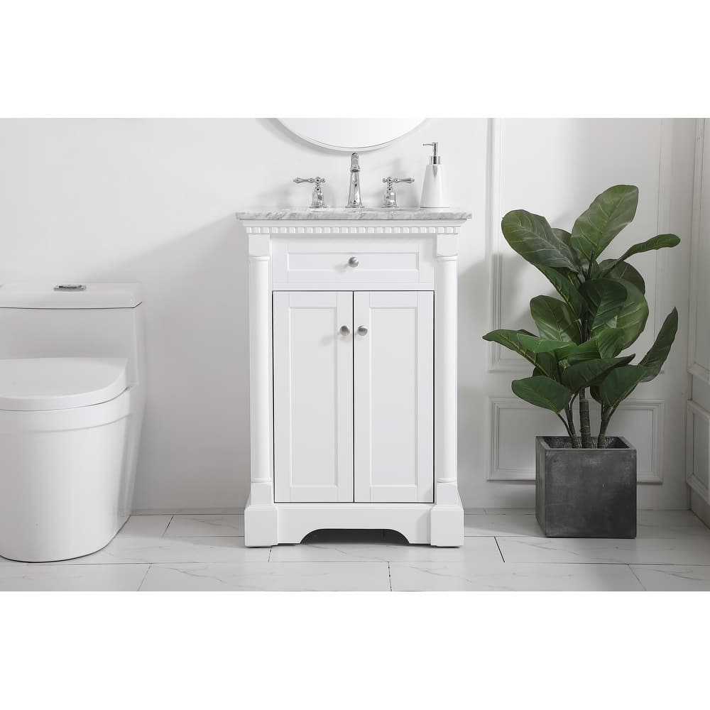 Petal 24 - 30 Inch Single Bathroom Vanity