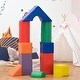 preview thumbnail 3 of 9, 11-Piece Baby Soft Foam Playset with Climb and Crawl Activity Block