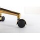 preview thumbnail 5 of 3, Golden Foot Office Chair, Cosmetic Chair with Height Adjustable and Wheels, Home Work Chair with Rotary Function - N/A
