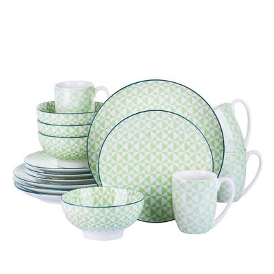 vancasso SAYUKI 16 Piece Oriental Ceramic Dinnerware (Service for 4)