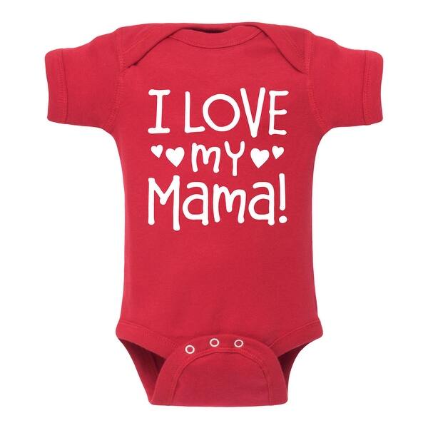 Shop I Love My Mama Infant One Piece Free Shipping On Orders