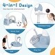 preview thumbnail 5 of 9, Costway 4-in-1 Toddlers Basketball Hoop with Basketball Soccer Golf - See Details