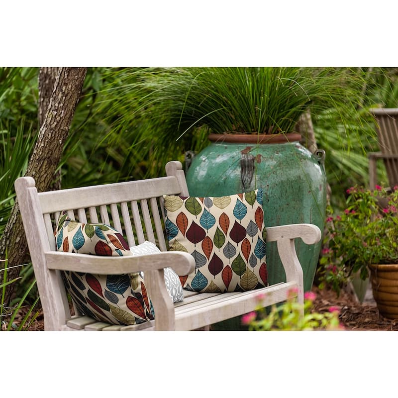 Autumn Leaves Fall Indoor/Outdoor Throw Pillow