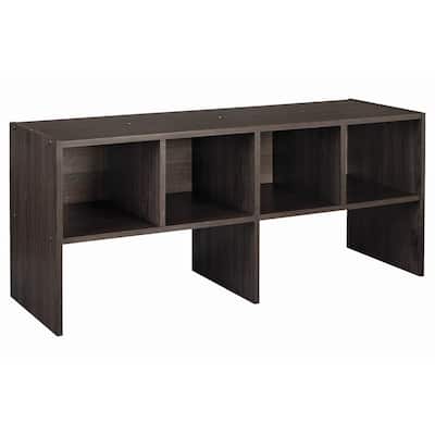 ClosetMaid Espresso Laminate 6-Shelf Stackable Closet Organizer