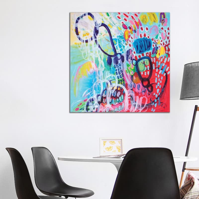 iCanvas "Happy Hour III" by Misako Chida Canvas Print - 37x37x1.5