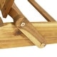 preview thumbnail 39 of 49, Bellwood Outdoor Acacia Wood Folding Adirondack Chairs (Set of 2) by Christopher Knight Home