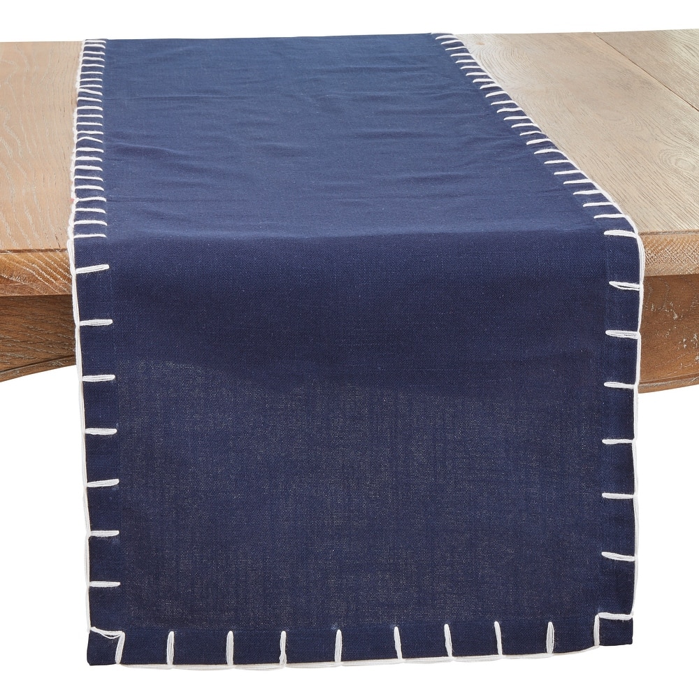 Simple Elegance Chunky Whip Stitch Table Runner